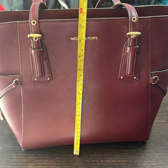 Michael Kors Red Voyager Tote